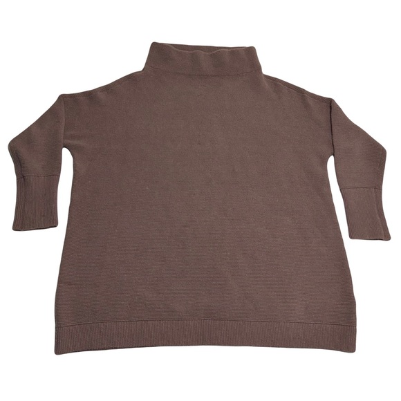 Free People Ottoman Slouchy Tunic Top Sweater Women’s Small Nutmeg Brown - Picture 2 of 12